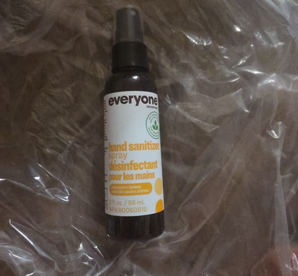 Everyone Hand Sanitizer Spray — Coconut + Lemon (Yellow)